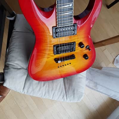 Jackson Archtop soloist professional 1991 Cherry Sunburst image 7