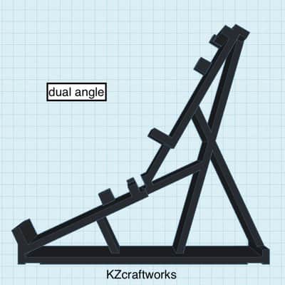 Dual Tier Stand for Roland Boutique Series Modules - Color BLACK - by KZcraftworks - US Seller image 11