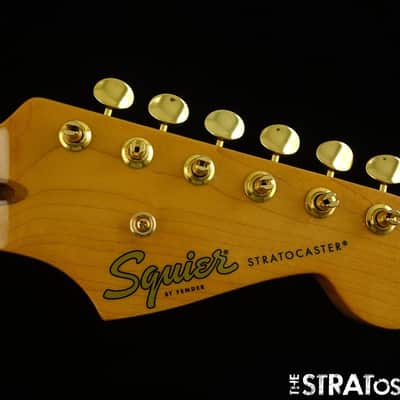 Fender FSR Squier Classic Vibe 50s Stratocaster Strat NECK w/ GOLD TUNERS Maple image 1