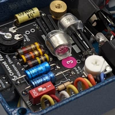 Milestone Effects Crescent Fuzz - GE 2N1303 Germanium Face Style General Electric 2N 1303 image 6