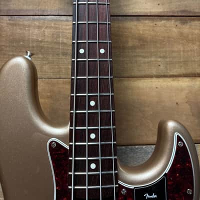 Fender American Pro Classic J-Bass RW Faded Firemist Gold w/bag image 7