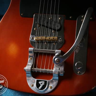 2024 Fender Custom Shop LTD 60s Tele Jazzmaster Bigsby Burnt Copper Relic image 6