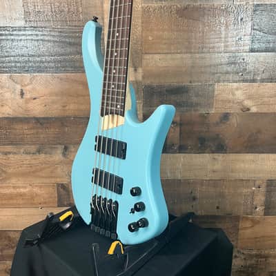 Ibanez Bass Workshop EHB605 5-string Electric Bass Guitar, Purist Blue Matte, FREE SHIP, 939 image 5