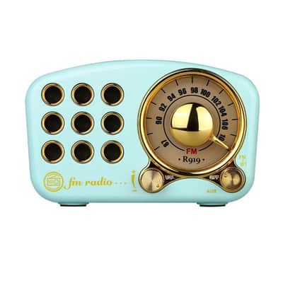 Vintage Radio-Black image 8