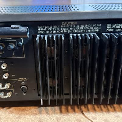 sansui 9090 db vintage stereo Integrated Amplifier receiver Silver Audiophile image 12