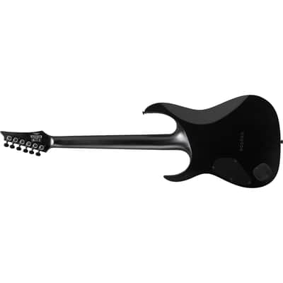 Ibanez RGRTB621 Iron Label HH Guitar w/ Dimarzio Pickups - Black Flat image 5
