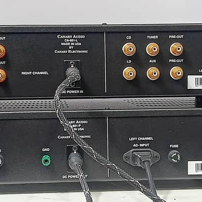 Tube Preamp Canary Audio CA-801L & Power Supply CA-801P. NOS Warranty 1 year image 9