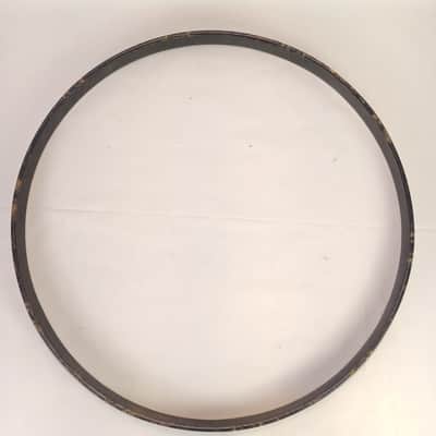 Slingerland 24"Cloud Badge Radio King Bass Drum Hoop/Rim Gold Sparkle Vintage40s image 4