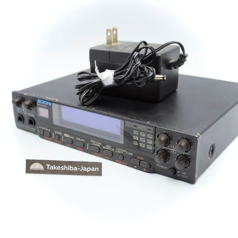Zoom 9050 Advanced Instrument Effects Processor With Power Supply Made in Japan 009989 image 1