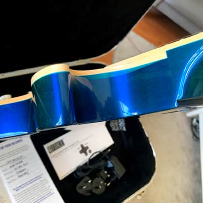 WOW! Rare Book Matched 2015 Gibson Les Paul Standard Premium Quilt Ocean Water Candy AAA Hand Selected Abalone Inlays VIDEO! image 18