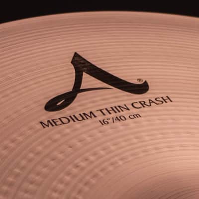 Zildjian 16" A Medium Thin Crash image 4