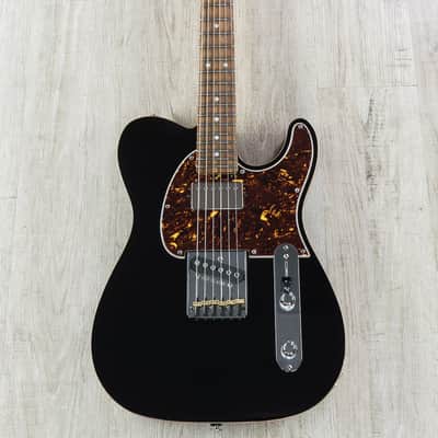 G&L USA ASAT Classic Bluesboy Electric Guitar Chechen Fingerboard Jet Black image 2