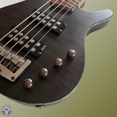 Ibanez SRX595 Transparent Gray Flat – Hard Shell Case – Excellent Condition image 7