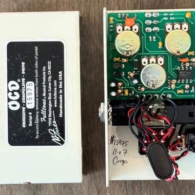 Fulltone OCD V1 Series 3 2007 - White image 5