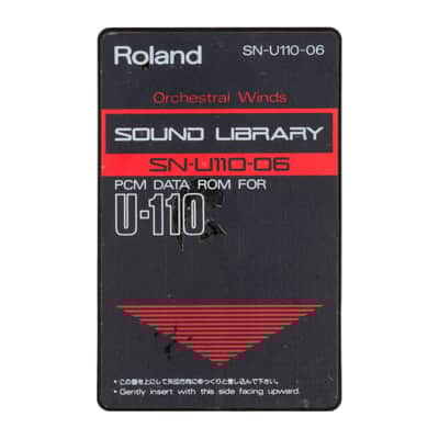 Roland SN-U110-06 Orchestral Winds Sound Library [USED]