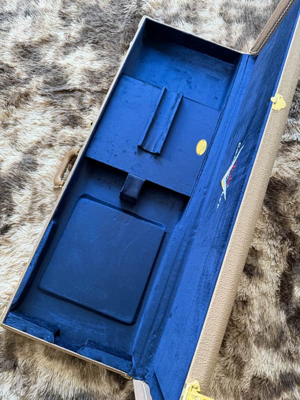 Fender Custom Shop G&G Deluxe Strat / Tele Hard Case - Brown / Blue image 1