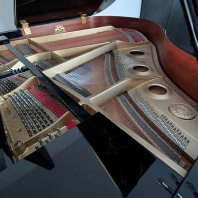 1998 Kawai GE-1A Baby Grand Piano – Ebony Polish, Made in Japan, Excellent image 5