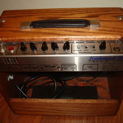 Tech 21 Trademark 30 LE Limited Edition Amp (stained solid oak cabinet) image 5