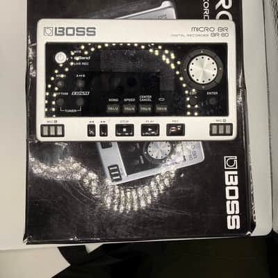 Boss Micro BR Digital Recorder 2000s - Silver / Black image 1