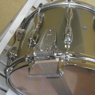 Slingerland Magnum Snare drum 70s/80s era - Silver Mist 14X(9) Mastadon! Near Xlnt Condition! image 8