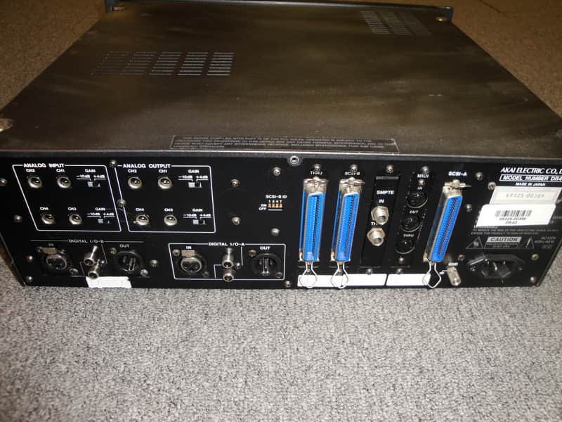 Akai DR4d 4-Track Digital Hard Disk Recorder | Reverb