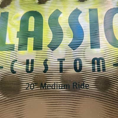 Meinl Classics Custom 20 Inch Medium Ride Cymbal, 2,461 Grams, NEW, Video Demo. image 2