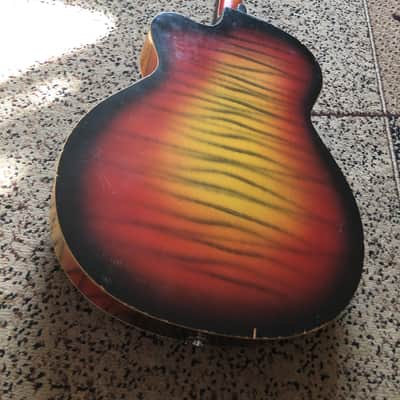 ‘81 Orfeus Gypson vintage Jazz hollowbody guitar image 15