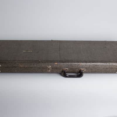 Fender  Mustang Solid Body Electric Guitar (1966), ser. #128090, original grey hard shell case. image 11
