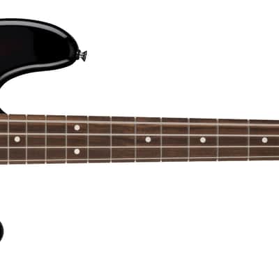 Fender Standard Precision Bass Laurel FB Black Pickguard 3-Color Sunburst image 1