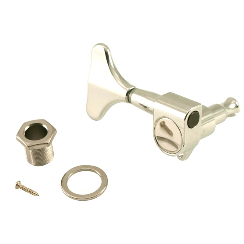 WD Mini Bass Tuning Machines Single Treble Side Machine Chrome image 1