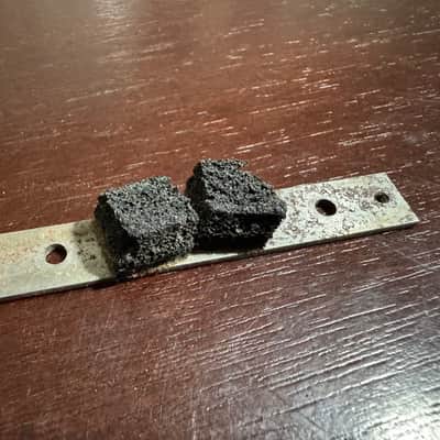 Gibson Vintage Les Paul Deluxe Mini Humbucker P-90 Pickup Bracket 1969 1970 1971 1972 1973 1974 image 2