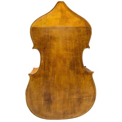 Hand Made flat back 5 strings Upright double bass 3/4 ,Maple back and Spruce woo image 4