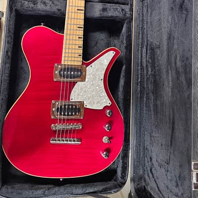 First Act CE-240 Sheena FSA Electric Guitar Transparent Red image 13