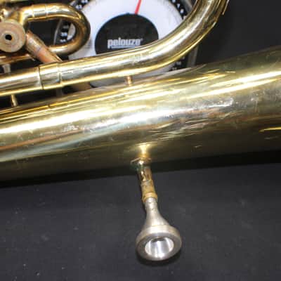 F.E. Olds Baritone (Euphonium) Upright Concert Style Works Great & Complete with Mouthpiece image 11
