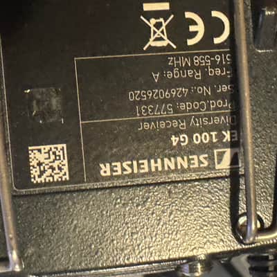 Sennheiser Ew 100 g4 2018 - Black image 4
