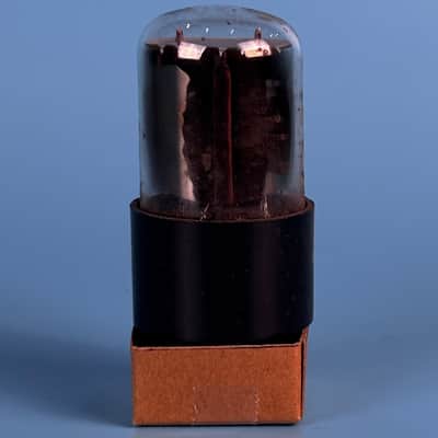 1954 General Electric 6SN7GT Vintage Grey Plated vacuum tube! Tests Good! T588 image 3