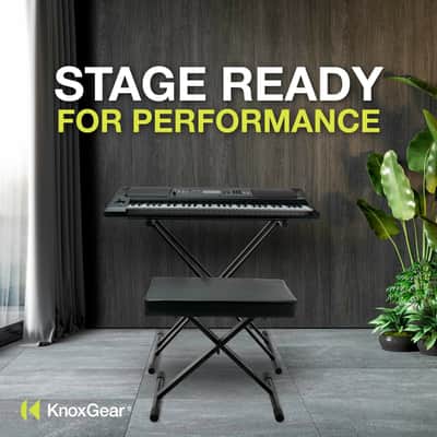 Knox Gear Adjustable Double X Keyboard Stand image 7