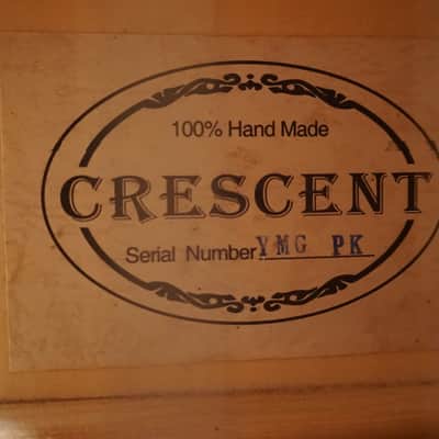 Crescent YMG PK - Pink Burst Cutaway Acoustic Guitar image 6