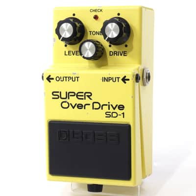 BOSS SD-1 SUPER Over Drive 1986年　日本製 Boss SD-1 Super Overdrive 1981 - 1988 Made In Japan | Reverb