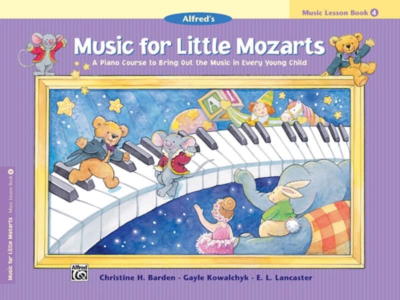 Alfred Music Music for Little Mozarts: Music Lesson Book 4 image 1