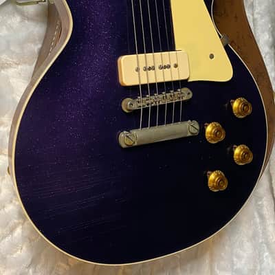 NEW! Gibson Custom Shop Murphy Lab '56 Les Paul Dark Purple SPARKLE Top Reissue - Ultra Light Aged - 8.8 lbs - Authorized Dealer - G05466 image 7