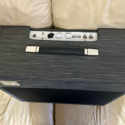 Morgan Custom Shop AC40 Deluxe 40w 1x12 Guitar Combo 2019 FLIGHTCASED - Twilight image 8