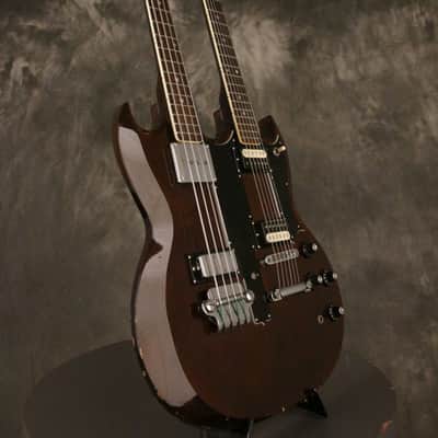 Ibanez Double Neck 6/4-string "lawsuit era" w/original OWNER'S MANUAL 1970s image 12