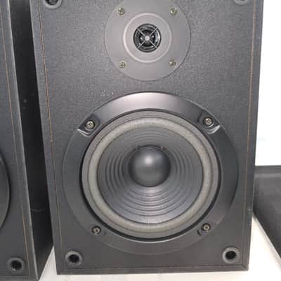 Sony SS-U3033 Bookshelf Speakers HiFi Stereo Left Right Home Audio Black Grills image 6