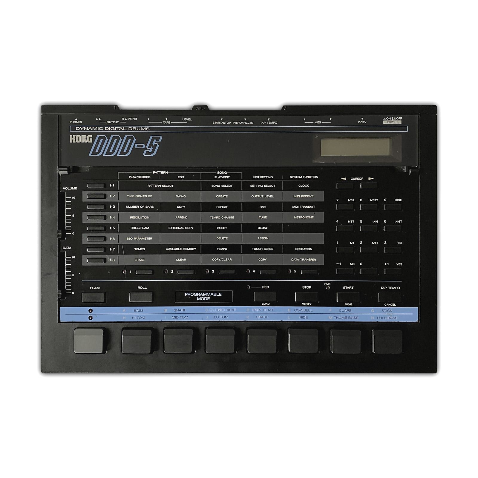 KORG DDD-5 ドラムマシン Korg DDD-5, Dynamic Digital Drums, Vintage Drum Machine | eBay