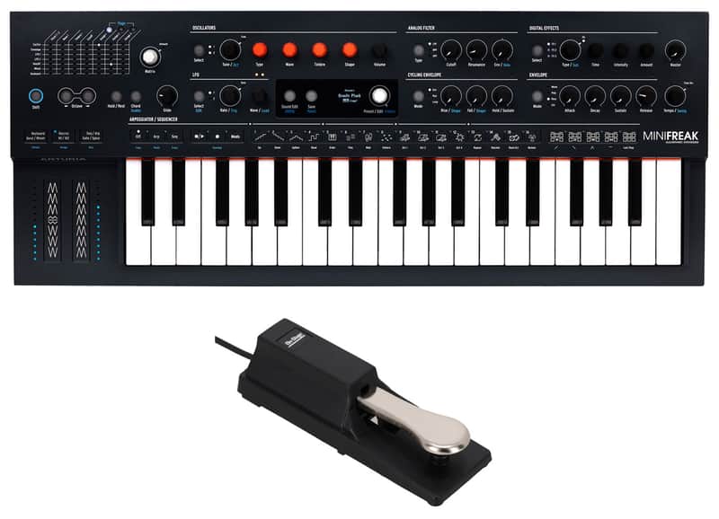 Arturia Minifreak 37-Key Algorithmic Synthesizer Polyphonic Synth+Sustain Pedal image 1