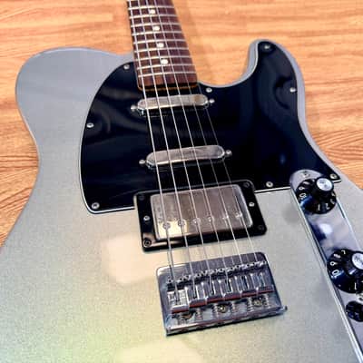 🔥2012🔥 Fender Blacktop Telecaster Baritone~ Ghost Silver HSS~ Mexican MIM Tele image 5