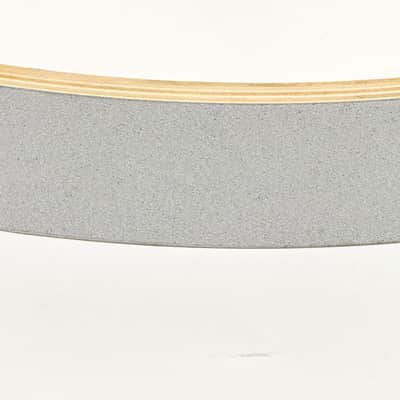 Ludwig LCEEBDH2028 EVOLUTION 20" BASS DRUM HOOP WOOD SILVER SPARKLE image 2