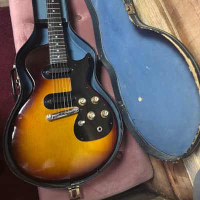 1960 Gibson Melody Maker Singlecut Tobacco Sunburst w/case image 21