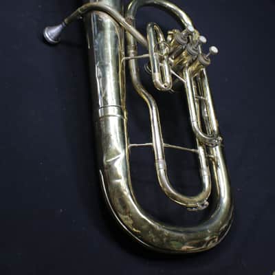 F.E. Olds Baritone (Euphonium) Upright Concert Style Works Great & Complete with Mouthpiece image 1